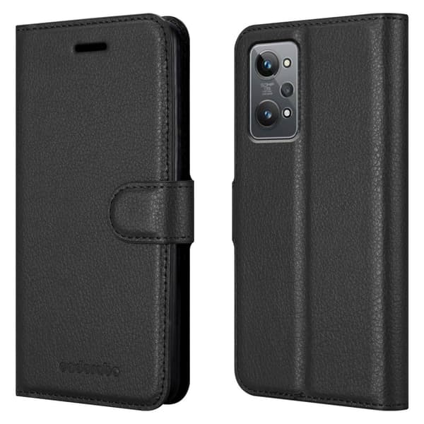 Realme GT 2 / GT Neo 2 / GT Neo 3T Suojakotelo Lompakkokotelo Matkapuhelinkotelo Suojakuori jossa magneettisuljenta, jalusta-toiminto ja korttitasku