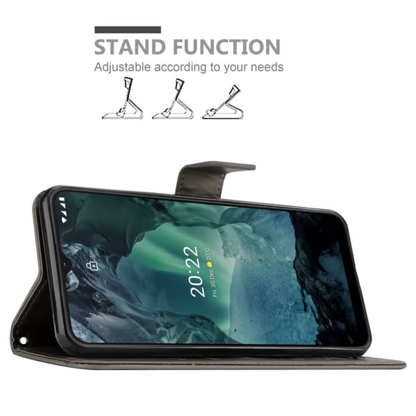 Nokia G11 / G21 Pungetui Cover Blomster ()