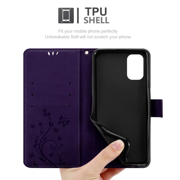 Nokia G11 / G21 Pungetui Cover Blomster ()