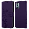 Miniatyrbild 7 av 7: Nokia G11 / G21 Skal Fodral i blomdesign Mobilskydd Case Cover med magnetisk stängning, ståfunktion och kortplatser