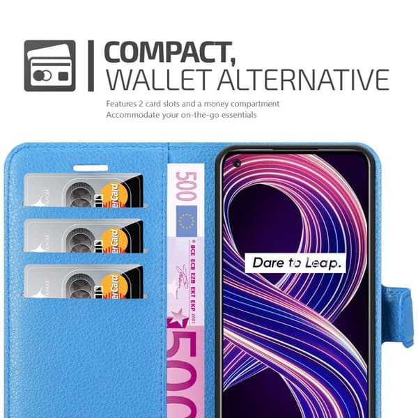 Realme 8 5G / V13 / Q3 / Q3i / Narzo 30 5G Pungetui Cover Case ()