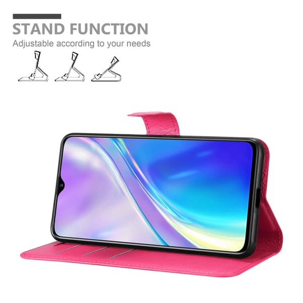 Realme X2 / XT / Oppo K5 Suojakotelo Lompakkokotelo Matkapuhelinkotelo Suojakuori jossa magneettisuljenta, jalusta-toiminto ja korttitasku
