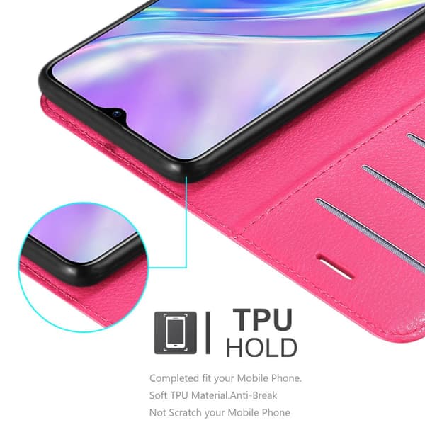 Realme X2 / XT / Oppo K5 Suojakotelo Lompakkokotelo Matkapuhelinkotelo Suojakuori jossa magneettisuljenta, jalusta-toiminto ja korttitasku