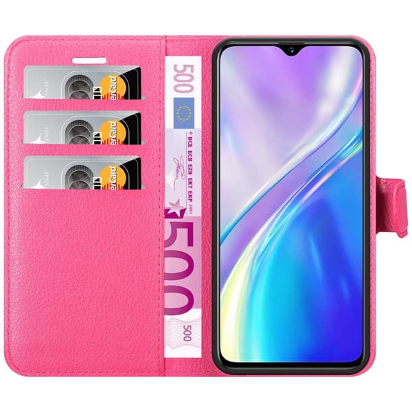 Realme X2 / XT / Oppo K5 Suojakotelo Lompakkokotelo Matkapuhelinkotelo Suojakuori jossa magneettisuljenta, jalusta-toiminto ja korttitasku