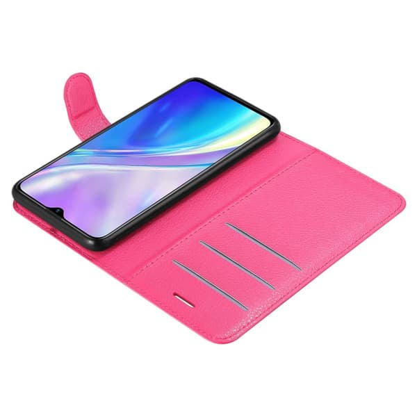 Realme X2 / XT / Oppo K5 Suojakotelo Lompakkokotelo Matkapuhelinkotelo Suojakuori jossa magneettisuljenta, jalusta-toiminto ja korttitasku