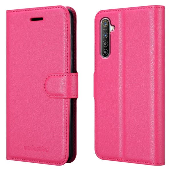 Realme X2 / XT / Oppo K5 Suojakotelo Lompakkokotelo Matkapuhelinkotelo Suojakuori jossa magneettisuljenta, jalusta-toiminto ja korttitasku