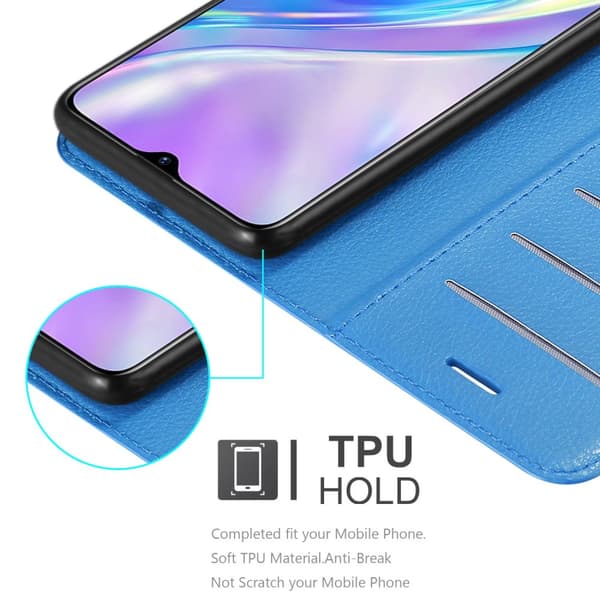 Realme X2 / XT / Oppo K5 Suojakotelo Lompakkokotelo Matkapuhelinkotelo Suojakuori jossa magneettisuljenta, jalusta-toiminto ja korttitasku