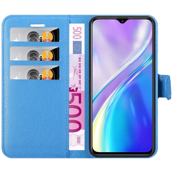 Realme X2 / XT / Oppo K5 Suojakotelo Lompakkokotelo Matkapuhelinkotelo Suojakuori jossa magneettisuljenta, jalusta-toiminto ja korttitasku