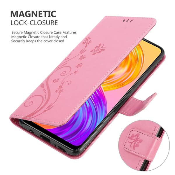Realme 8 4G / 8 PRO Pungetui Cover Blomster ()