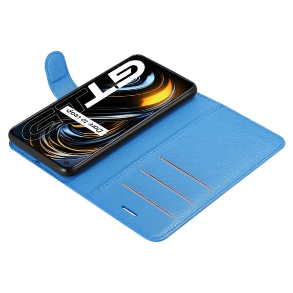 Realme GT / GT Neo 2T / Q3 PRO Plånboksfodral Fodral Skal Case med magnetisk stängning, ståfunktion och kortplats