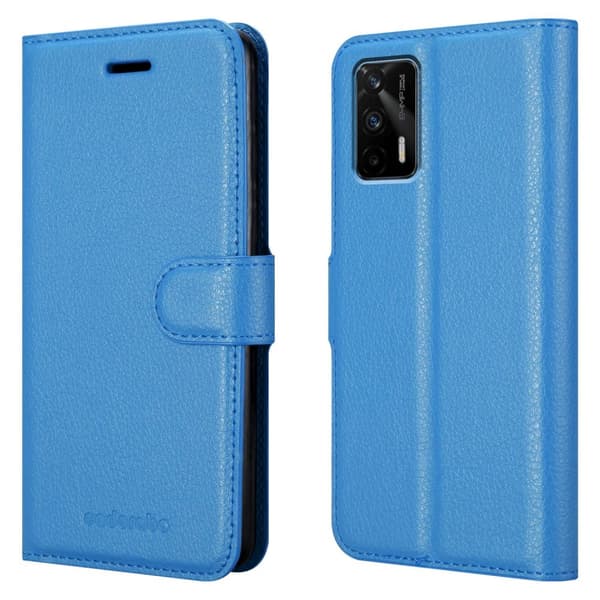 Realme GT / GT Neo 2T / Q3 PRO Plånboksfodral Fodral Skal Case med magnetisk stängning, ståfunktion och kortplats