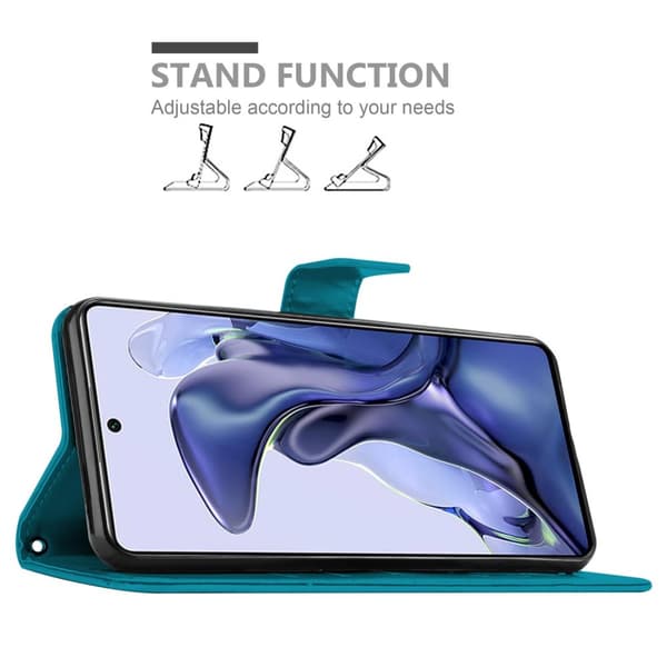 Xiaomi 11T / 11T PRO Pungetui Cover Blomster ()