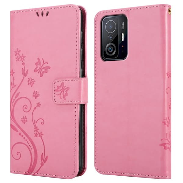 Xiaomi 11T / 11T PRO Pungetui Cover Blomster ()