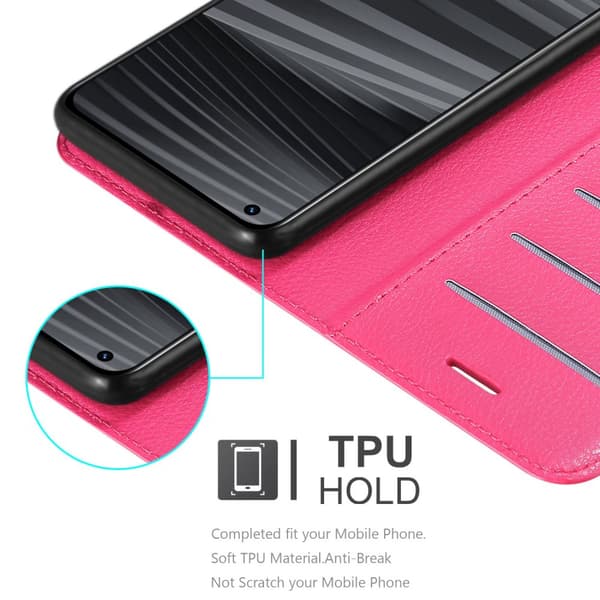 Realme GT 2 PRO Suojakotelo Lompakkokotelo Matkapuhelinkotelo Suojakuori jossa magneettisuljenta, jalusta-toiminto ja korttitasku
