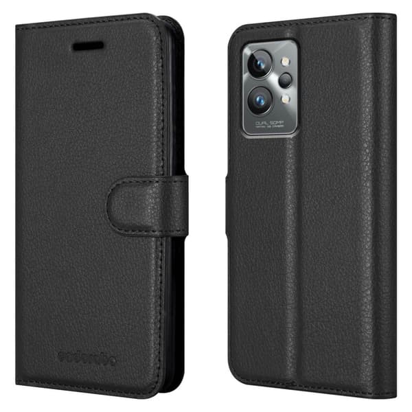 Realme GT 2 PRO Suojakotelo Lompakkokotelo Matkapuhelinkotelo Suojakuori jossa magneettisuljenta, jalusta-toiminto ja korttitasku