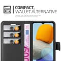 Pikkukuva 3 / 7: Samsung Galaxy M23 5G Suojakotelo Lompakkokotelo Matkapuhelinkotelo Suojakuori jossa magneettisuljenta, jalusta-toiminto ja korttitasku