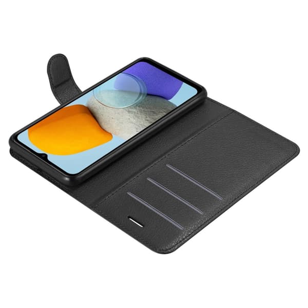 Samsung Galaxy M23 5G Suojakotelo Lompakkokotelo Matkapuhelinkotelo Suojakuori jossa magneettisuljenta, jalusta-toiminto ja korttitasku