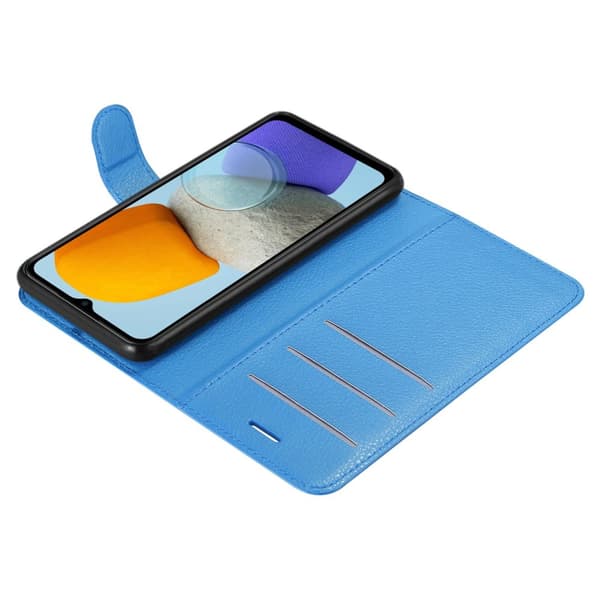 Samsung Galaxy M23 5G Suojakotelo Lompakkokotelo Matkapuhelinkotelo Suojakuori jossa magneettisuljenta, jalusta-toiminto ja korttitasku