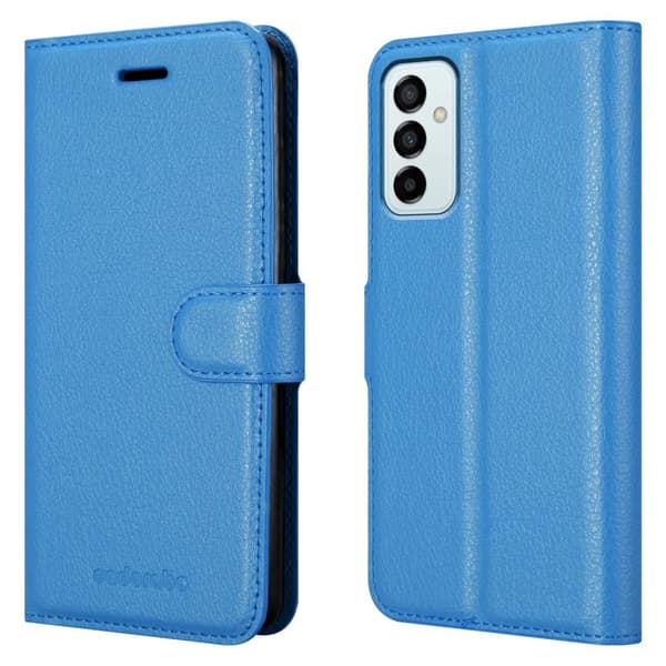 Samsung Galaxy M23 5G Suojakotelo Lompakkokotelo Matkapuhelinkotelo Suojakuori jossa magneettisuljenta, jalusta-toiminto ja korttitasku