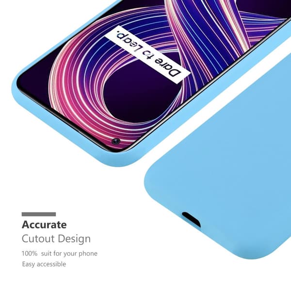 Realme 8 5G / V13 / Q3 / Q3i / Narzo 30 5G Suojakuori Suojakotelo