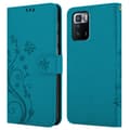 Miniatyrbild 7 av 7: Xiaomi POCO X3 GT Skal Fodral i blomdesign Mobilskydd Case Cover med magnetisk stängning, ståfunktion och kortplatser