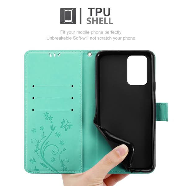 Xiaomi POCO X3 GT Suojakotelo Suojakuori Lompakkokotelo Matkapuhelinkotelo Kukat jossa on magneettisuljenta, jalusta-toiminto ja korttipaikat