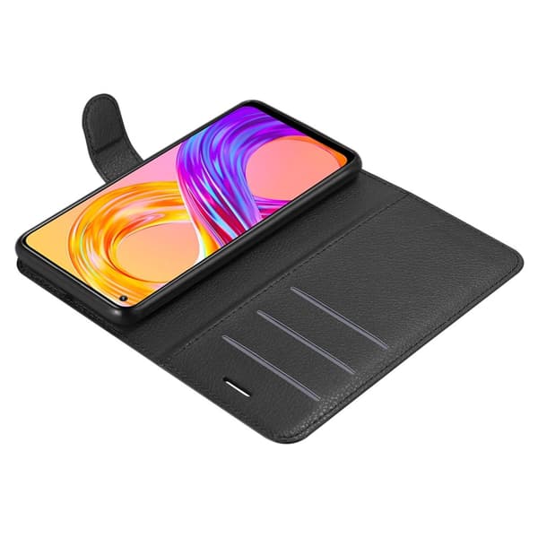 Realme 8 4G / 8 PRO Plånboksfodral Fodral Skal Case med magnetisk stängning, ståfunktion och kortplats