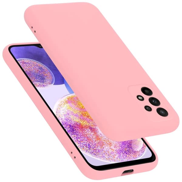 Deksel til Samsung Galaxy A23 4G / 5G Silikondeksel TPU Case Cover LIQUID ROSA