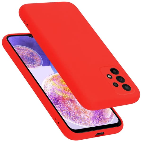 Samsung Galaxy A23 4G / 5G Cover Etui Case () Liquid Rød