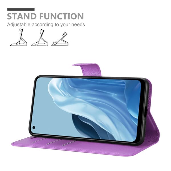 Realme 7 5G Plånboksfodral Fodral Skal Case med magnetisk stängning, ståfunktion och kortplats