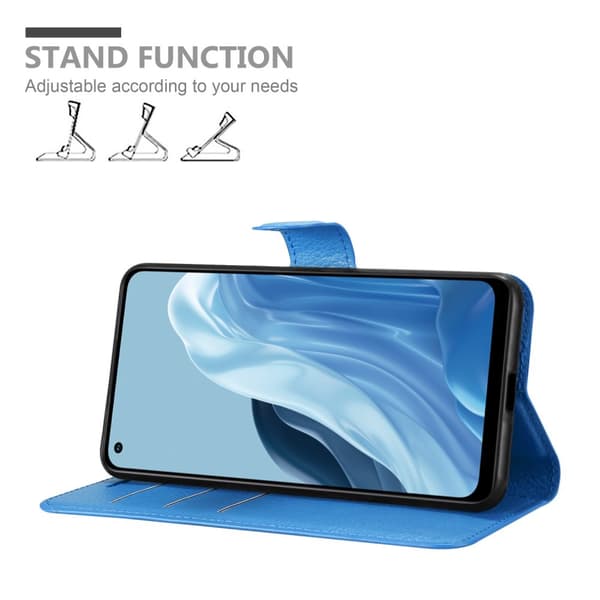 Realme 7 5G Plånboksfodral Fodral Skal Case med magnetisk stängning, ståfunktion och kortplats