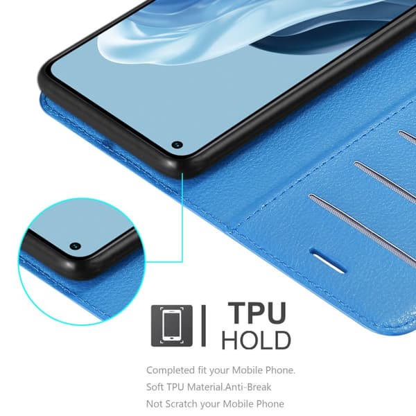 Realme 7 5G Plånboksfodral Fodral Skal Case med magnetisk stängning, ståfunktion och kortplats
