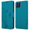Miniatyrbilde 7 av 7: Deksel til Samsung Galaxy M53 5G Lommebokdeksel i blomster design med magnetisk lukking, stativfunksjon og kortplasser