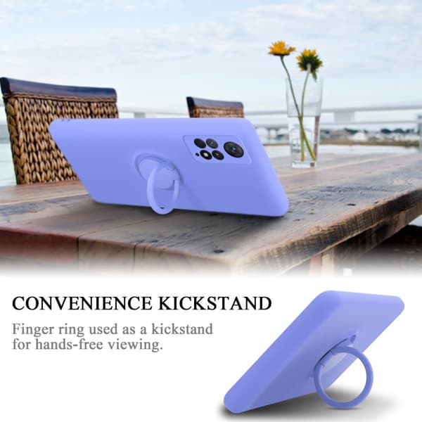 Xiaomi RedMi NOTE 11 PRO 4G / 5G Skal Fodral Mobilskydd av flexibelt TPU-silikon med ring Skyddsfodral Case Cover