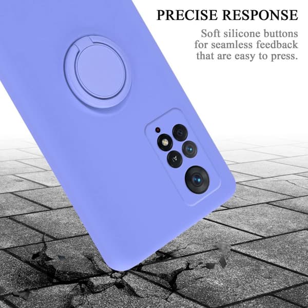 Xiaomi RedMi NOTE 11 PRO 4G / 5G Skal Fodral Mobilskydd av flexibelt TPU-silikon med ring Skyddsfodral Case Cover