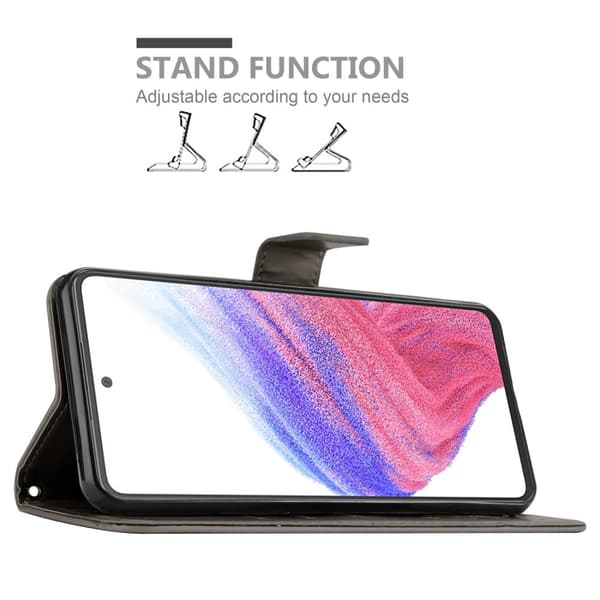 Samsung Galaxy A53 5G Pungetui Cover Blomster ()