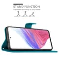 Miniatyrbillede 3 af 7: Samsung Galaxy A53 5G Pungetui Cover Blomster ()