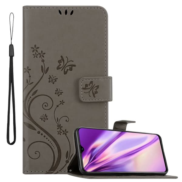 Realme X2 / XT / Oppo K5 Suojakotelo Suojakuori Lompakkokotelo Matkapuhelinkotelo Kukat jossa on magneettisuljenta, jalusta-toiminto ja korttipaikat