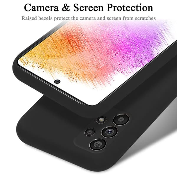 Samsung Galaxy A73 5G Suojakotelo Suojakuori valmistettu joustavasta TPU-silikonista