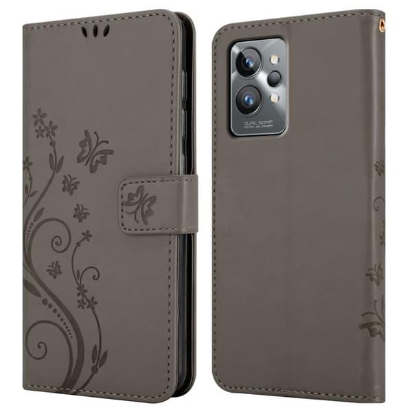 Realme GT 2 PRO Pungetui Cover Blomster ()