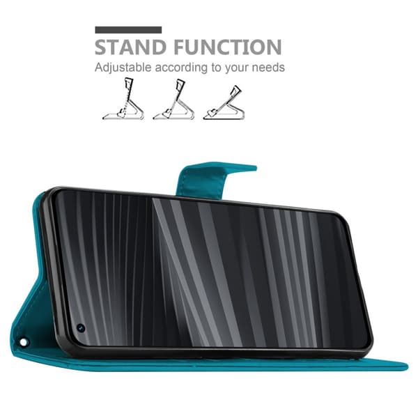 Realme GT 2 PRO Pungetui Cover Blomster ()