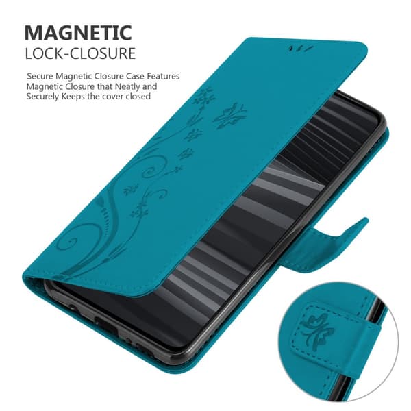 Realme GT 2 PRO Pungetui Cover Blomster ()