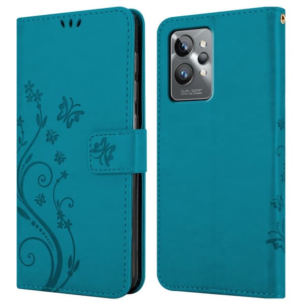 Realme GT 2 PRO Pungetui Cover Blomster ()
