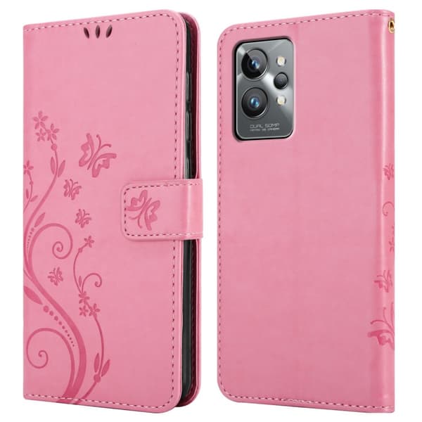 Realme GT 2 PRO Pungetui Cover Blomster ()