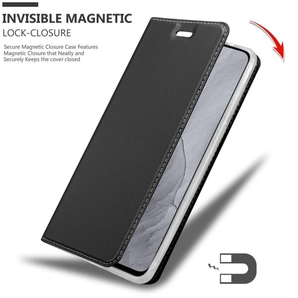Deksel til Realme GT Master Lommebokdeksel med magnetisk lukking, stativfunksjon og kortlomme