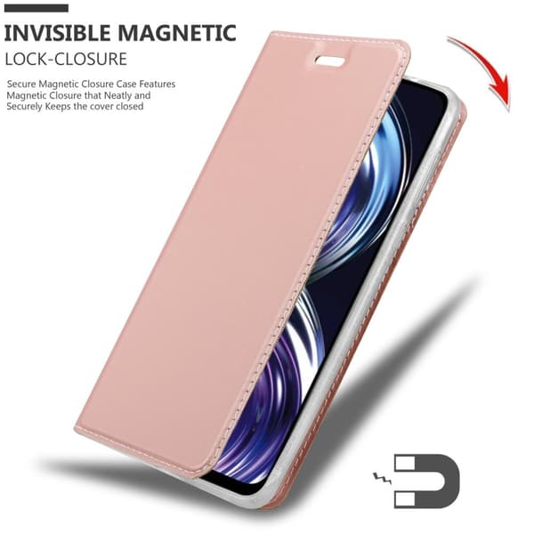 Realme 8i / Narzo 50 4G Suojakotelo Suojakuori Lompakkokotelo Matkapuhelinkotelo jossa magneettisuljenta, jalusta-toiminto ja korttitasku