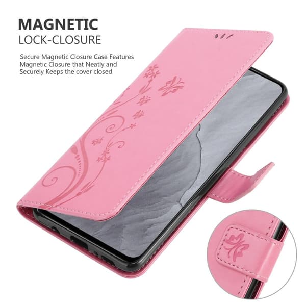 Realme GT Master Suojakotelo Suojakuori Lompakkokotelo Matkapuhelinkotelo Kukat jossa on magneettisuljenta, jalusta-toiminto ja korttipaikat