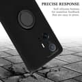 Miniatyrbild 8 av 9: Xiaomi 11T / 11T PRO Skal Fodral Mobilskydd av flexibelt TPU-silikon med ring Skyddsfodral Case Cover