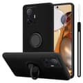 Miniatyrbild 1 av 9: Xiaomi 11T / 11T PRO Skal Fodral Mobilskydd av flexibelt TPU-silikon med ring Skyddsfodral Case Cover