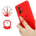 Miniatyrbild 6 av 8: Xiaomi 11T / 11T PRO Skal Fodral Mobilskydd av flexibelt TPU-silikon med ring Skyddsfodral Case Cover